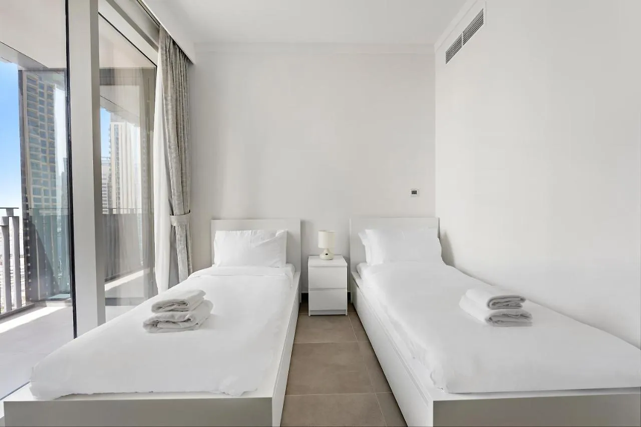 Welhome - Stunning Apartment With Sea Views In Creek Harbour Dubai